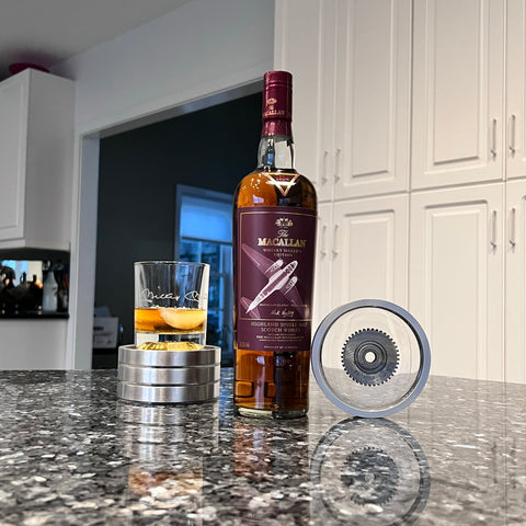 Pratt & Whitney Radial Engine WWII Pinion Gear Coasters