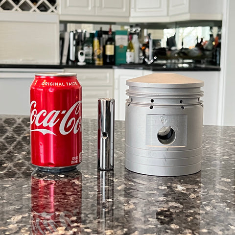 Curtiss Jenny JN-4 WWI 1910's OX-5 Engine Piston & Polished Pin