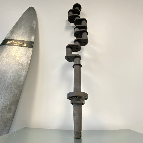 1910's Curtiss Aeroplane JN-4 Jenny OX-5 WWI Original Engine Crankshaft