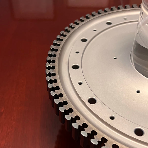 General Electric J85 Northrop F5 Jet Engine Turbine Disk Oil Lamp Centerpiece