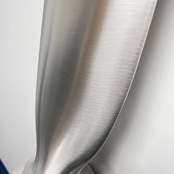 74" Piper PA-20 Pacer Brushed Aluminum Fix-Pitch Airplane Propeller Wall Display