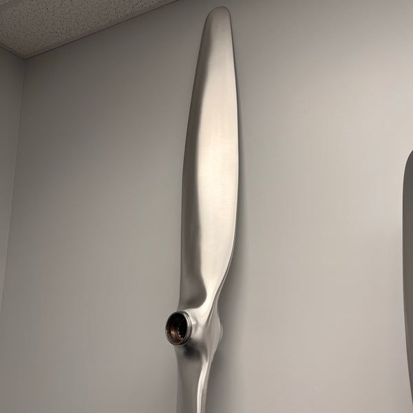 1930s 94" Curtiss Reed Type E 55501 Fix-Pitch Waco Metal Airplane Propeller