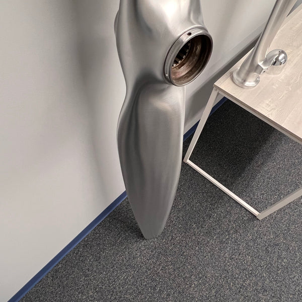 1930s 94" Curtiss Reed Type E 55501 Fix-Pitch Waco Metal Airplane Propeller