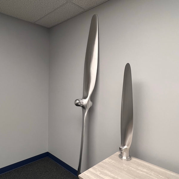 1930s 94" Curtiss Reed Type E 55501 Fix-Pitch Waco Metal Airplane Propeller