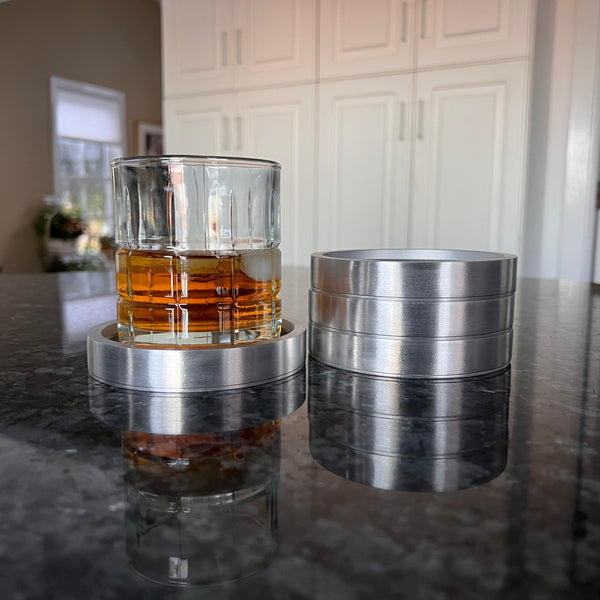 Fighter Jet Coaster Set featuring F35 F22 F18 F14 Aircrafts