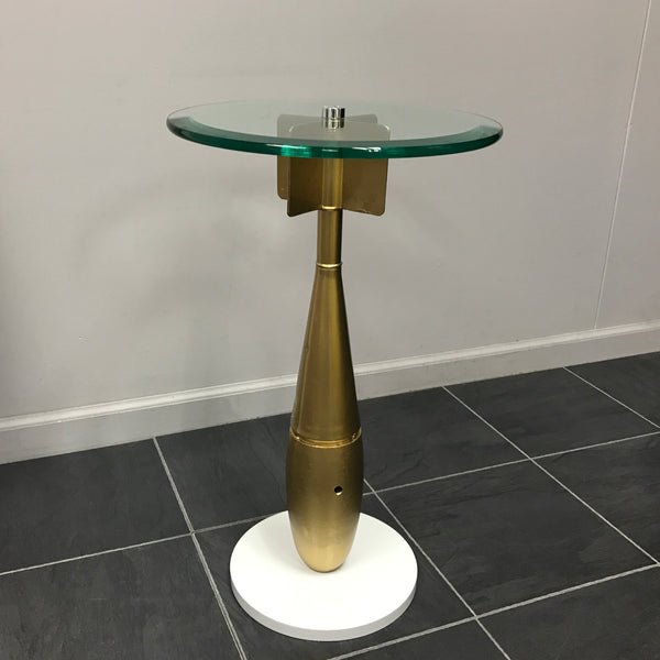 MK-76 Inert Grumman F-14 Tomcat Fighter Practice Bomb Martini Side Table