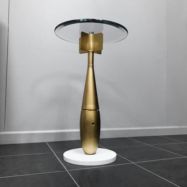 MK-76 Inert Grumman F-14 Tomcat Fighter Practice Bomb Martini Side Table