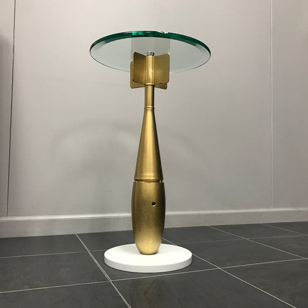 MK-76 Inert Grumman F-14 Tomcat Fighter Practice Bomb Martini Side Table