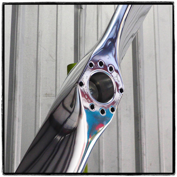 The Iron Man Mirror High Polished Airplane Propeller Fix-Pitch Sculpture