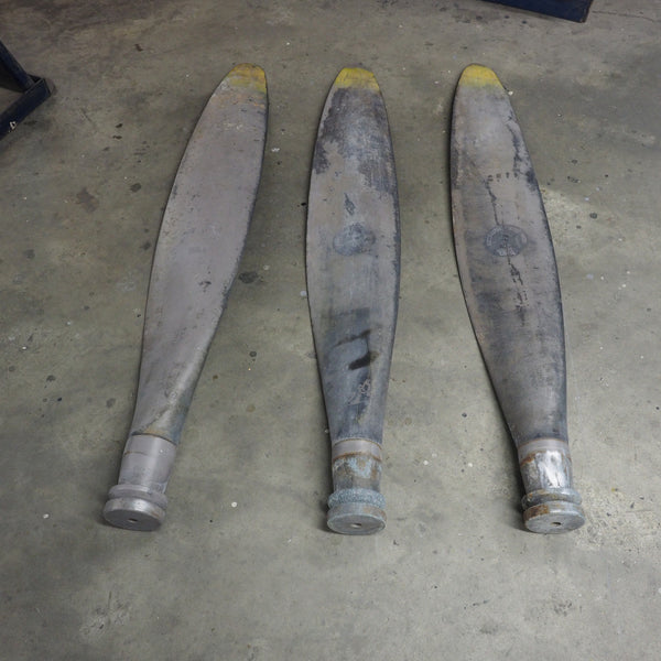 Lockheed P-38 Lightning WWII Curtiss Electric 88996-18 Left Handed Airplane Propeller Blades Set
