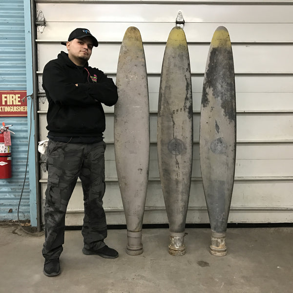 Lockheed P-38 Lightning WWII Curtiss Electric 88996-18 Left Handed Airplane Propeller Blades Set