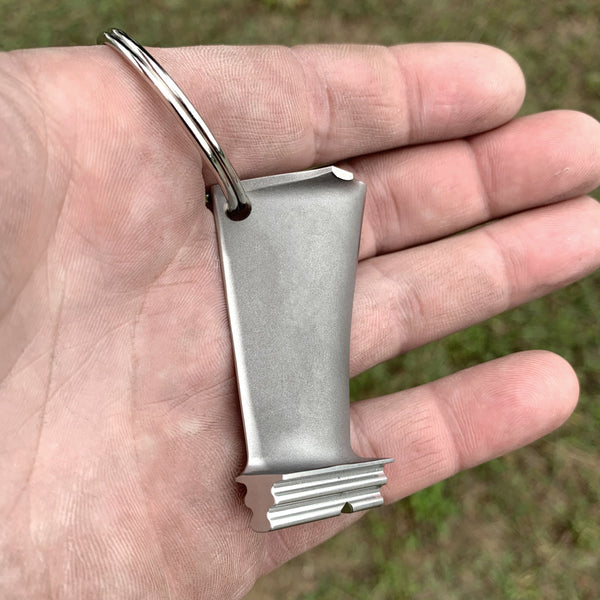 Lycoming T53 Bell UH1 Huey AH1 Cobra Military Helicopter Engine Blade Keychain