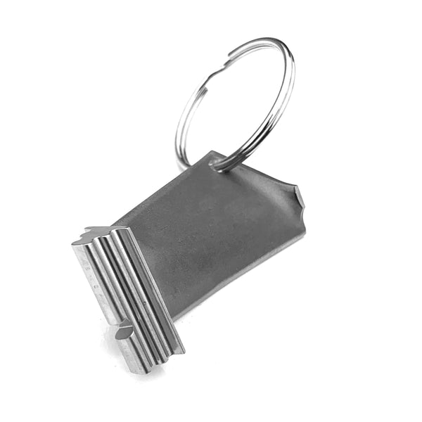 Lycoming T53 Bell UH1 Huey AH1 Cobra Military Helicopter Engine Blade Keychain