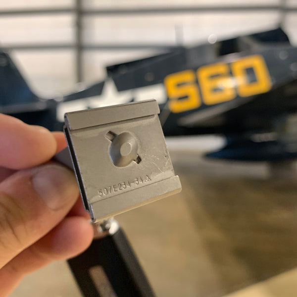 1950's USAF Air Force Sabre F-86F General Electric J47 Turbojet Stator Vane Blade Keychain