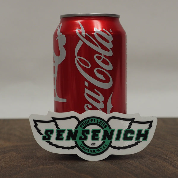 Sensenich Fix-Pitch Metal / Wooden Propeller Decal Sticker
