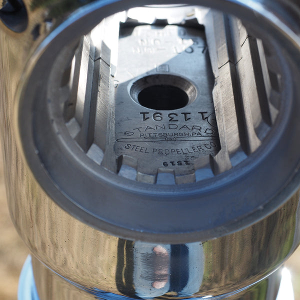 1929 Henry Ford Trimotor Tin Goose Hamilton Standard Steel Mirror Polished Airplane Propeller