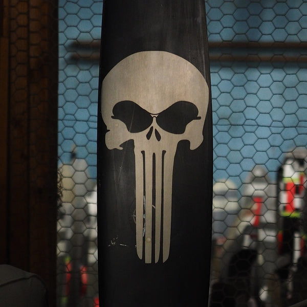 Punisher Aviator Glasses Military Metal Parody Sculpture Airplane Propeller Blade