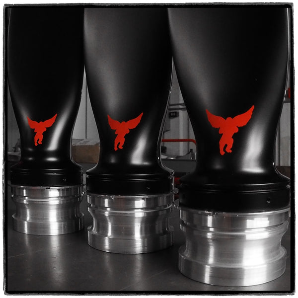 American Ninja 3-Bladed Ground-Adjustable Polished Metal Aviation Art Airplane Propeller