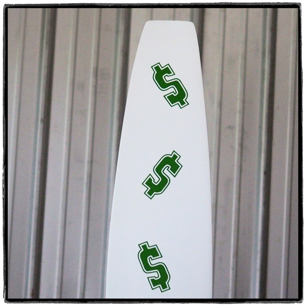 Monopoly Man Aviator Flying Monkey Money Airplane Propeller Blade Alec Art Sculpture