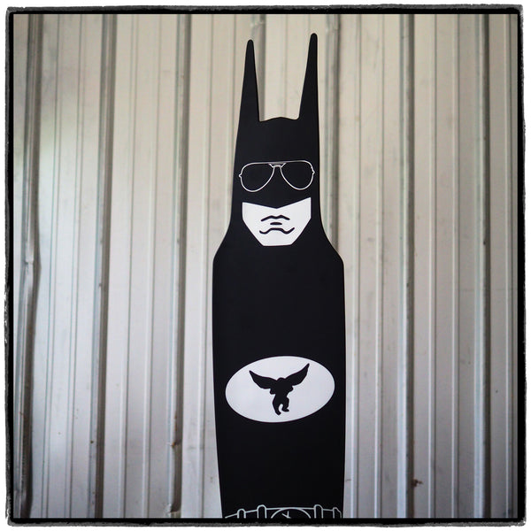 Bat Blade Batman Aviator Glasses Metal Parody Sculpture Airplane Propeller Blade