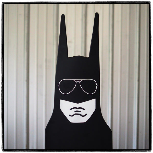 Bat Blade Batman Aviator Glasses Metal Parody Sculpture Airplane Propeller Blade