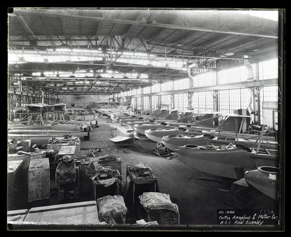 Paragon Curtiss HS-1 1917 US NAVY World War 1 Flying Boat Wooden Airplane Propeller