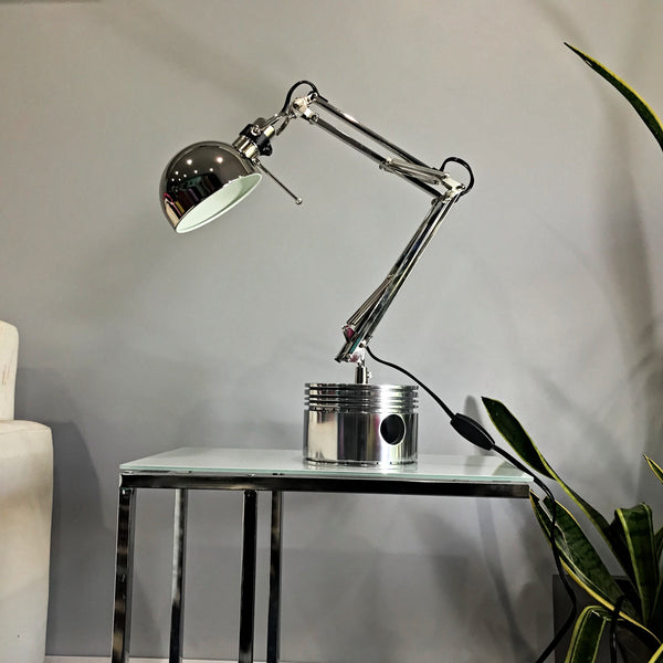 Pratt & Whitney R-2800 USA American Flag MIRROR POLISHED Radial Engine Piston Desk Lamp