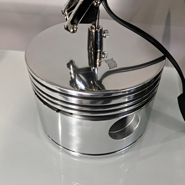 Pratt & Whitney R-2800 USA American Flag MIRROR POLISHED Radial Engine Piston Desk Lamp
