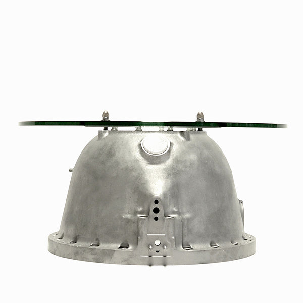 Pratt & Whitney R-2000 Front Engine Case Aviation Art Coffee Side Cocktail Table