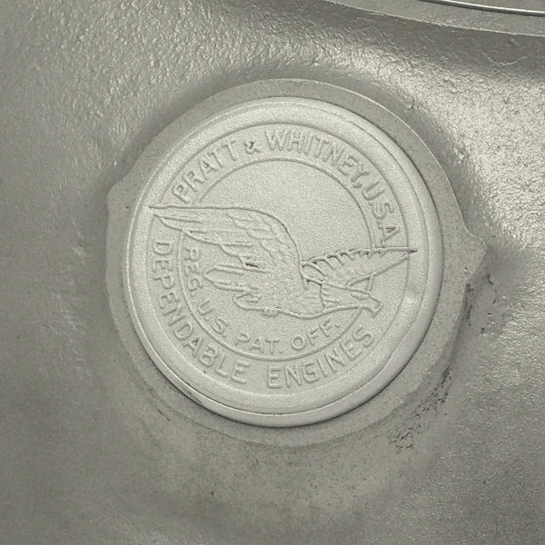 Pratt & Whitney R-2000 Front Engine Case Aviation Art Coffee Side Cocktail Table