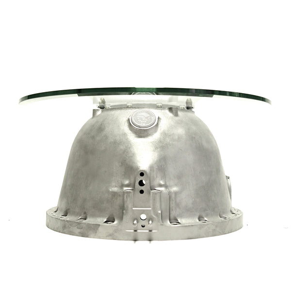 Pratt & Whitney R-2000 Front Engine Case Aviation Art Coffee Side Cocktail Table