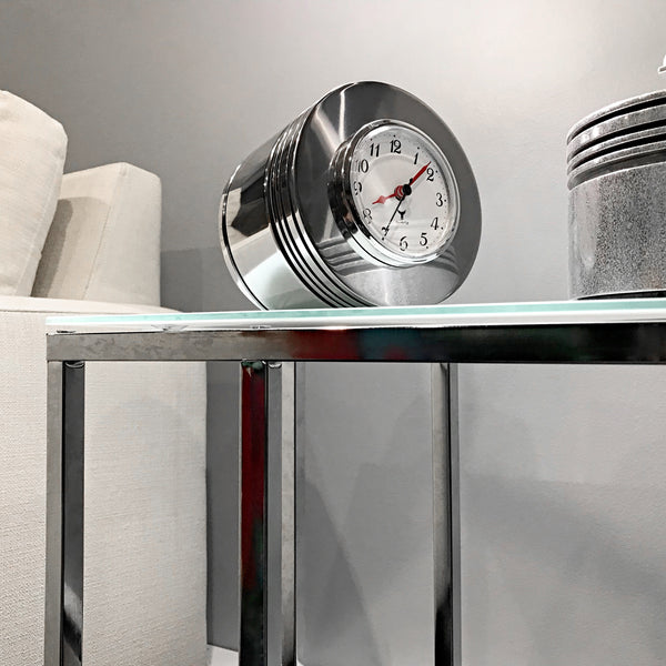 Pratt & Whitney R-2800 F4U Corsair Fighter Airplane Radial Engine Chrome Piston Clock