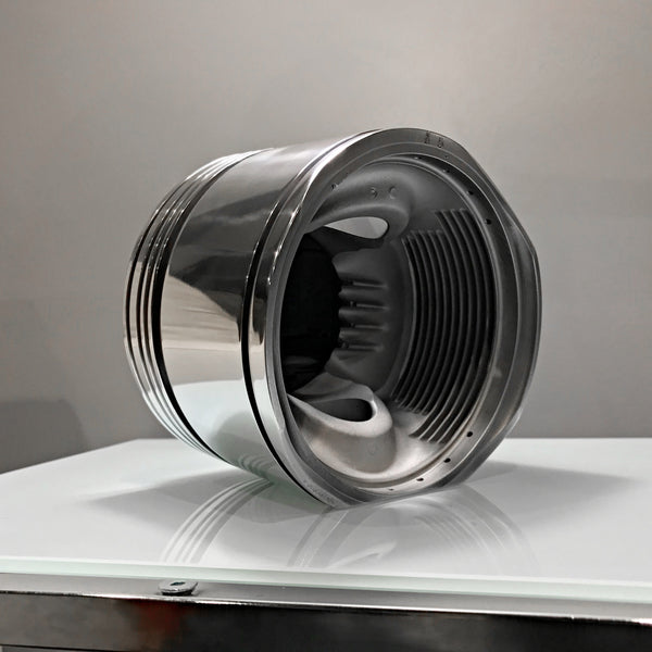 Pratt & Whitney R-2800 F4U Corsair Fighter Airplane Radial Engine Chrome Piston Clock