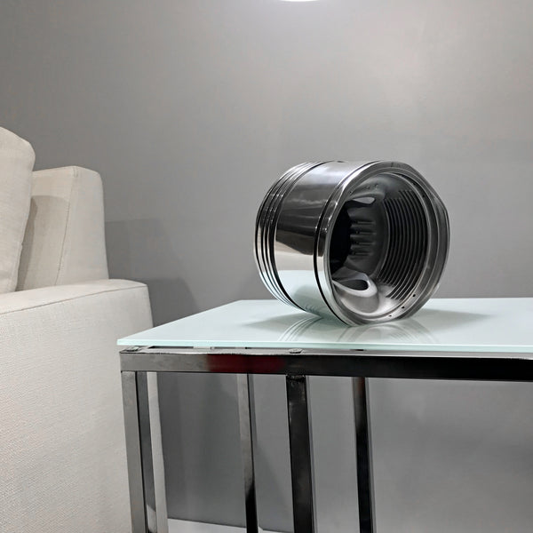 Pratt & Whitney R-2800 F4U Corsair Fighter Airplane Radial Engine Chrome Piston Clock