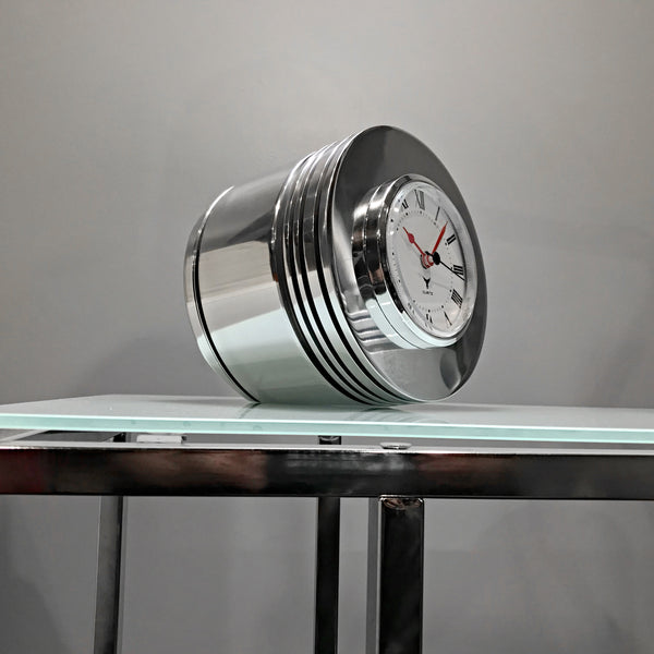 Pratt & Whitney R-2800 F4U Corsair Fighter Airplane Radial Engine Chrome Piston Clock