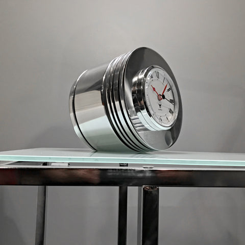 Pratt & Whitney R-2800 F4U Corsair Fighter Airplane Radial Engine Chrome Piston Clock