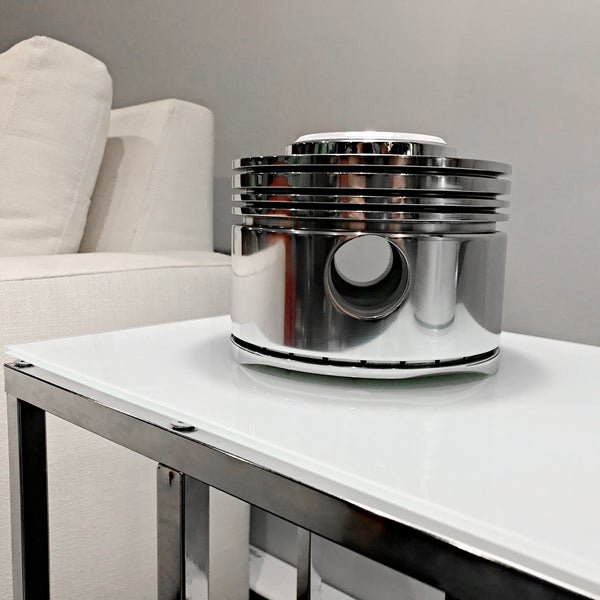 Pratt & Whitney R-2800 F4U Corsair Fighter Airplane Radial Engine Chrome Piston Clock