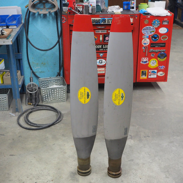 Set of 1960's Sensenich J-5404 / MA96K-0 Northrop Grumman Ag Cat G-164 Crop Duster Airplane Propeller Blades