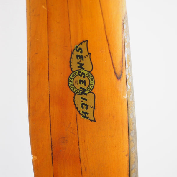 1940's Sensenich Taylorcraft Aeronca Piper J3 J4 Antique Wooden Wood Airplane Propeller