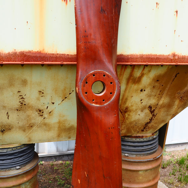 Sterling Burgress 1900's WWI Curtiss N-9 Navy Floatplane Antique Wooden Wood Airplane Propeller