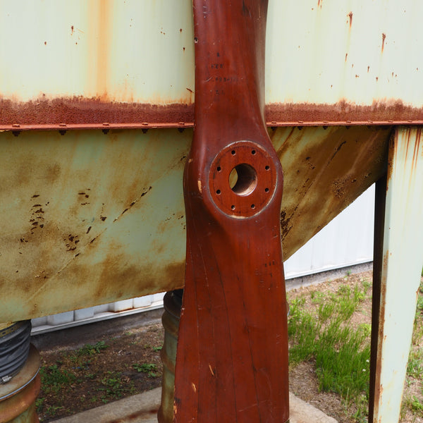 Sterling Burgress 1900's WWI Curtiss N-9 Navy Floatplane Antique Wooden Wood Airplane Propeller