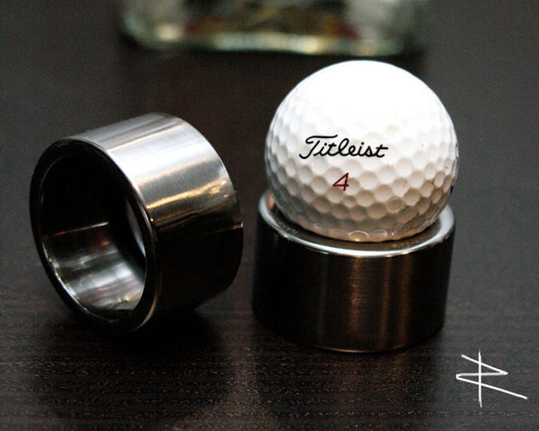 Ultra Premium Polished Autographed Golf Ball Display Autograph Steel Stand