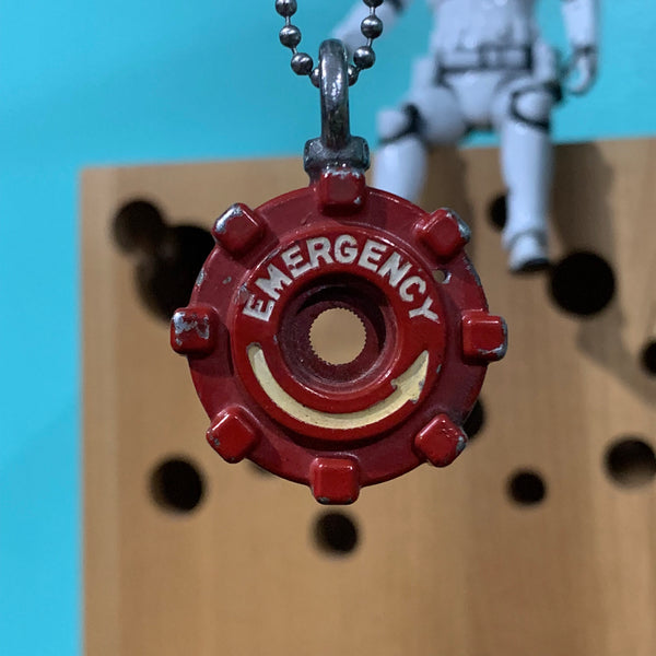 World War II P51 Mustang B17 B24 B29 Emergency Oxygen Valve Cockpit Warbird Necklace