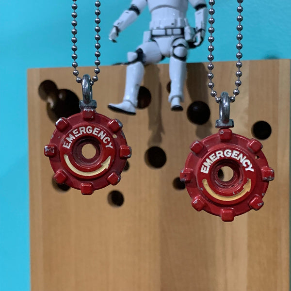 World War II P51 Mustang B17 B24 B29 Emergency Oxygen Valve Cockpit Warbird Necklace