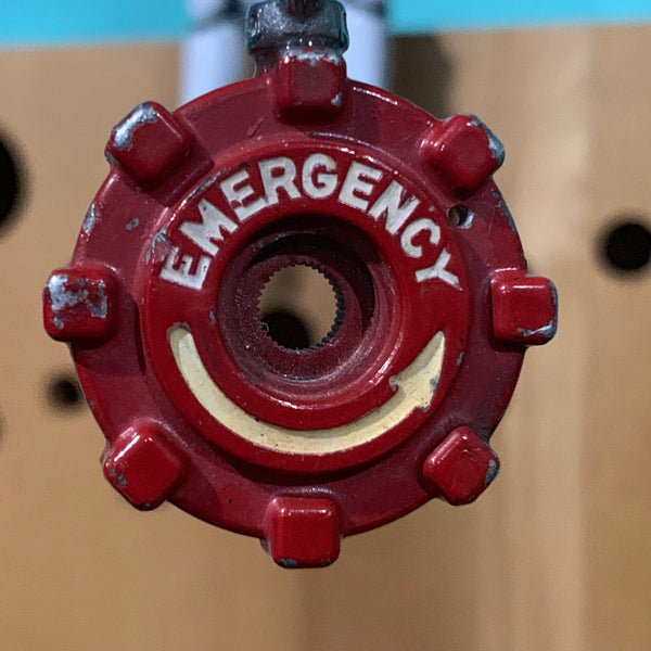 World War II P51 Mustang B17 B24 B29 Emergency Oxygen Valve Cockpit Warbird Necklace