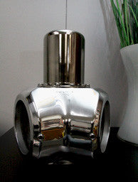 3-Bladed WOLVERINE Mirror High Polished Airplane Propeller Sculpture