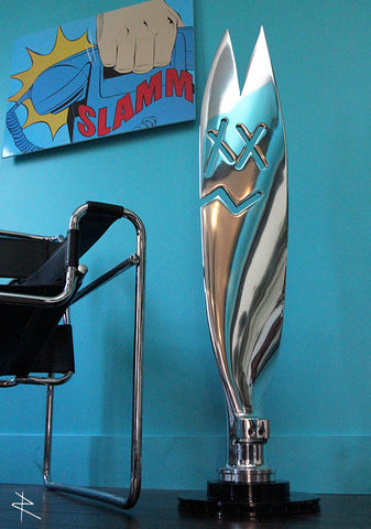 BOB (Black Out Bunny) Airplane Propeller Character Art Blade