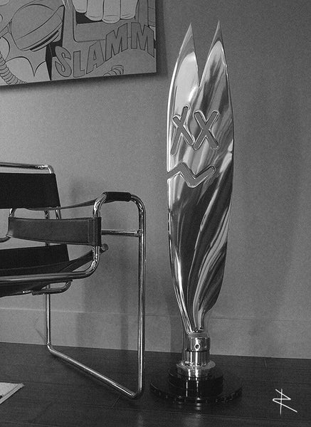 BOB (Black Out Bunny) Airplane Propeller Character Art Blade