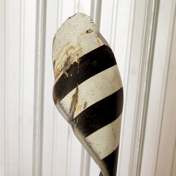 Rough Landing - Cessna Caravan Crash Landing Airplane Propeller Runway Strike Sculpture Clock