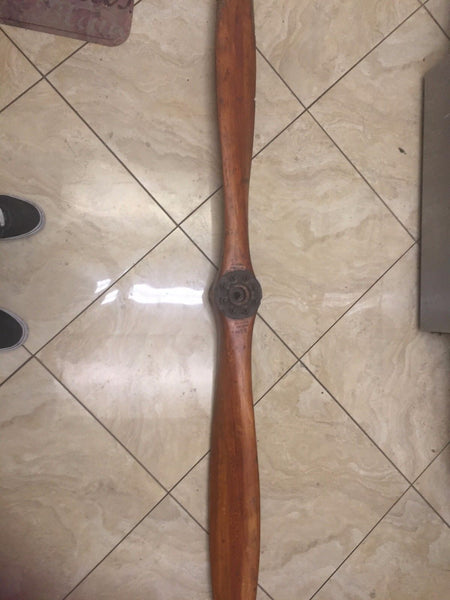 Jacuzzi Bros 6FT Wooden Airplane Propeller with metal hub